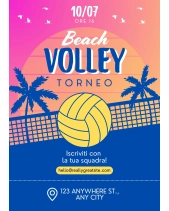 Torneo di Beach volley 3 vs 3